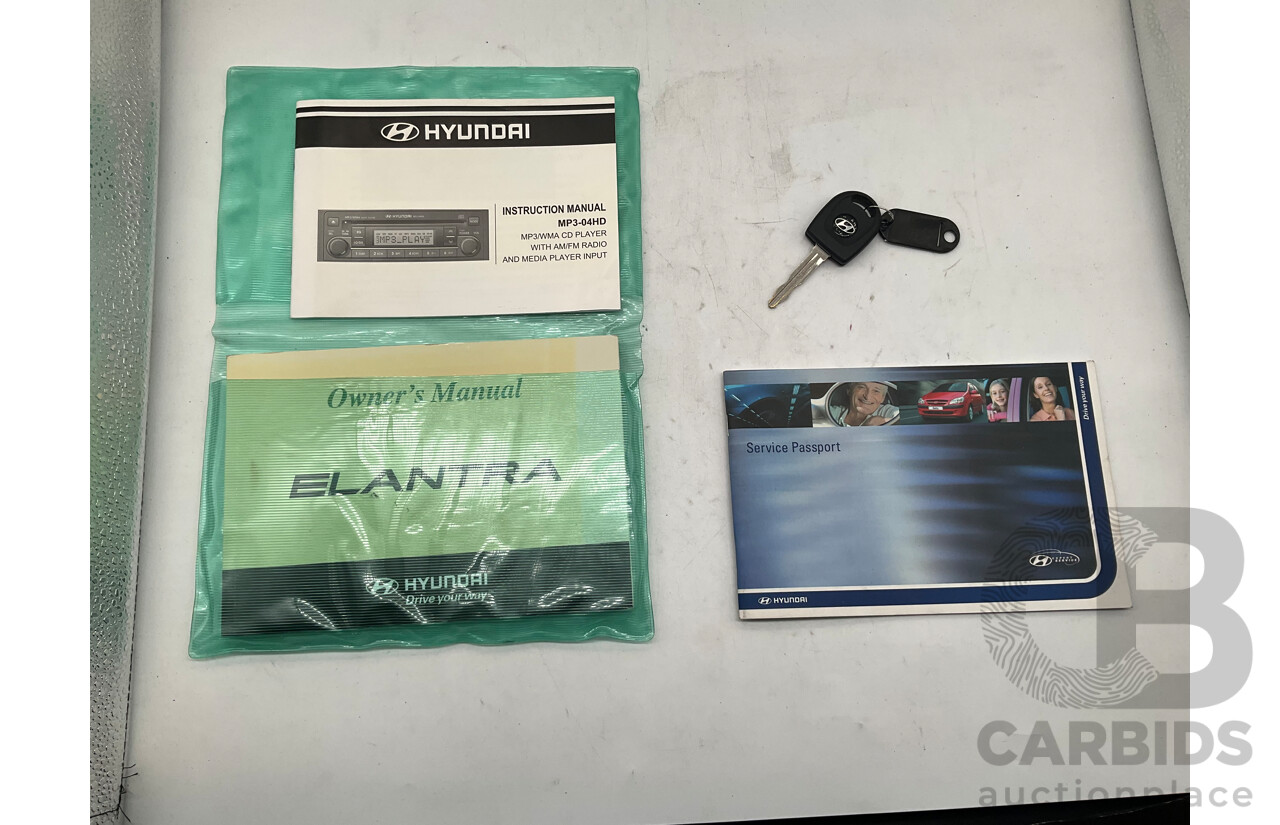 1/2008 Hyundai Elantra SX HD 4d Sedan Silver 2.0L