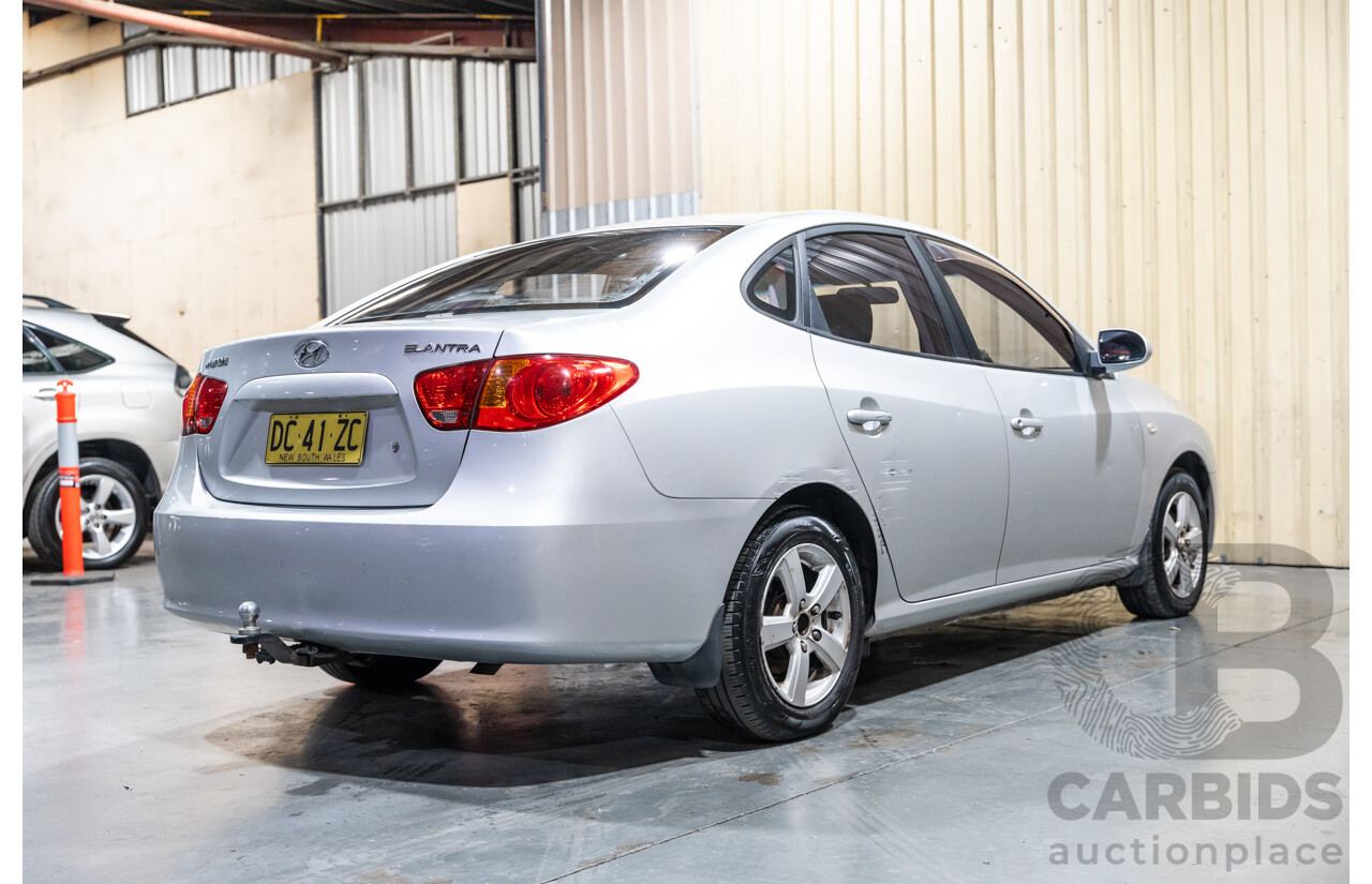 1/2008 Hyundai Elantra SX HD 4d Sedan Silver 2.0L