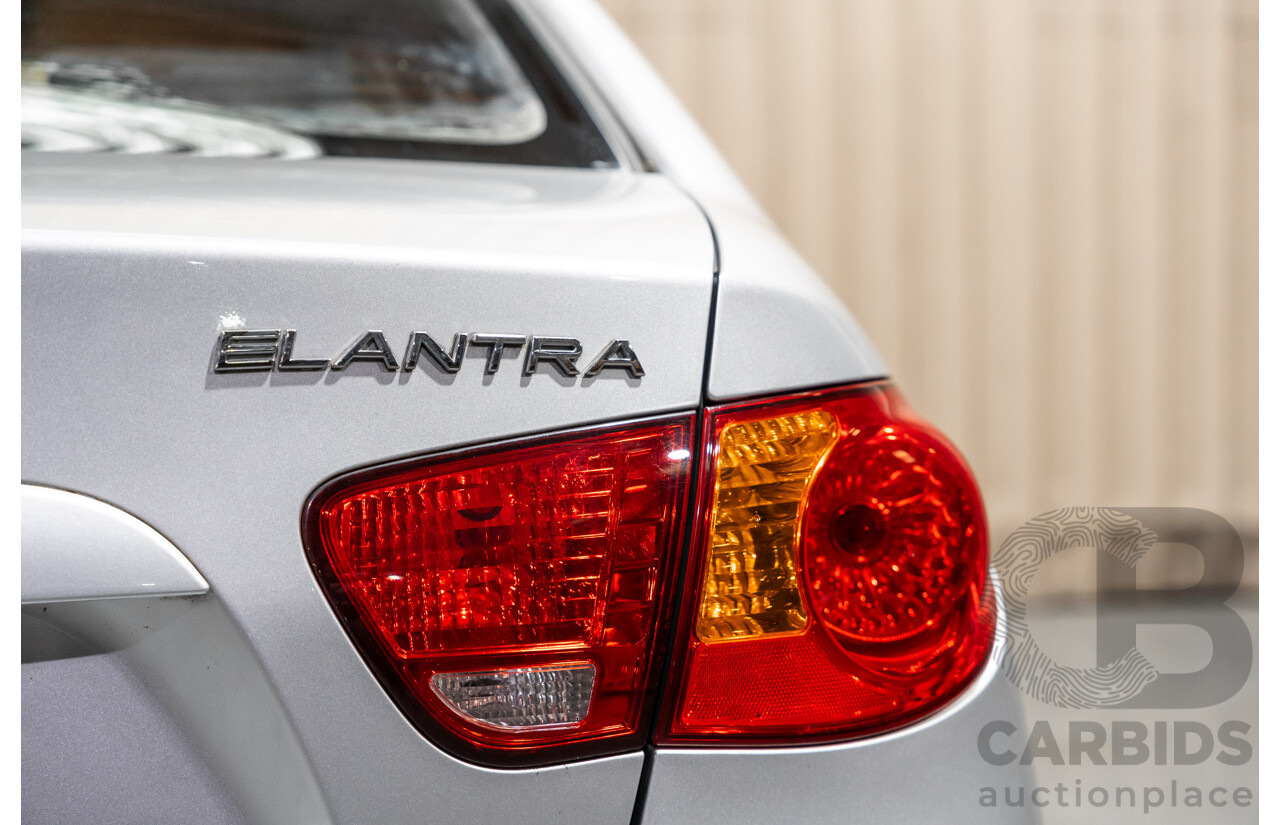 1/2008 Hyundai Elantra SX HD 4d Sedan Silver 2.0L