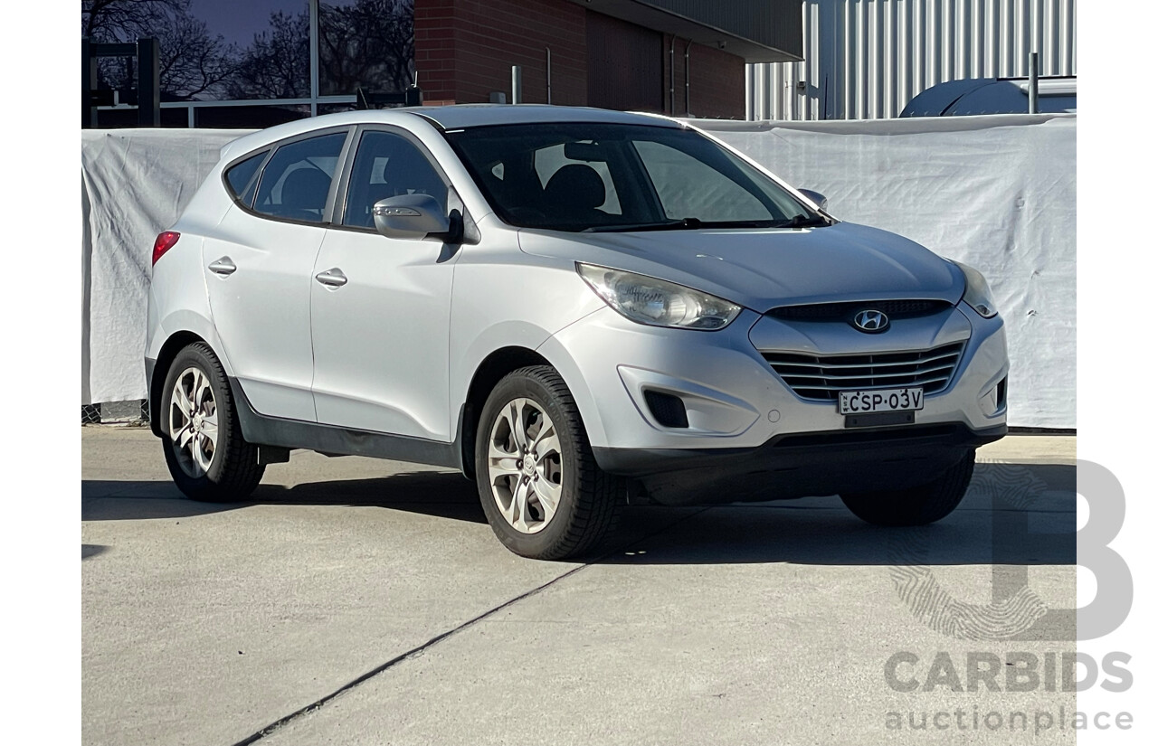 6/2012 Hyundai Ix35 Active (fwd) LM MY11 4d Wagon Silver 2.0L