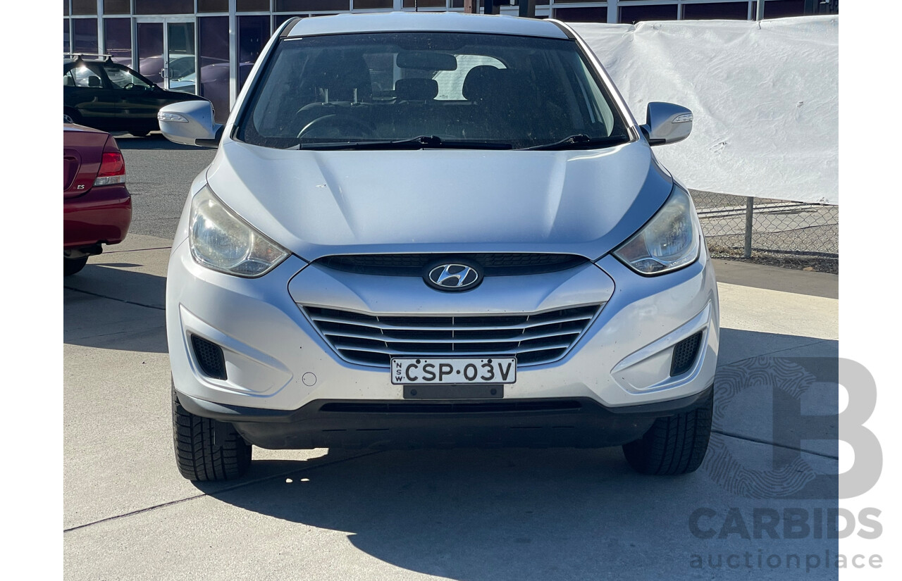6/2012 Hyundai Ix35 Active (fwd) LM MY11 4d Wagon Silver 2.0L