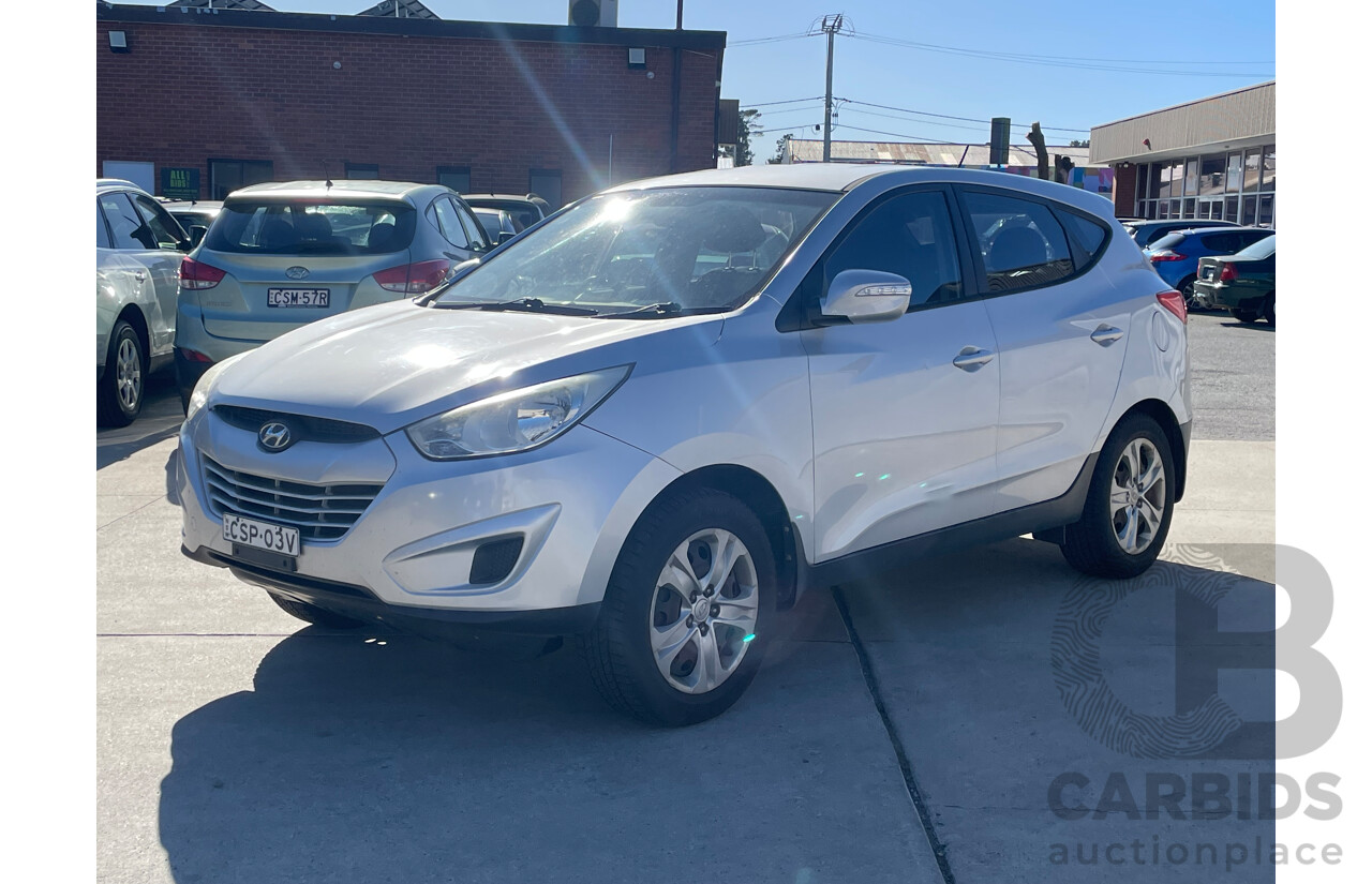 6/2012 Hyundai Ix35 Active (fwd) LM MY11 4d Wagon Silver 2.0L