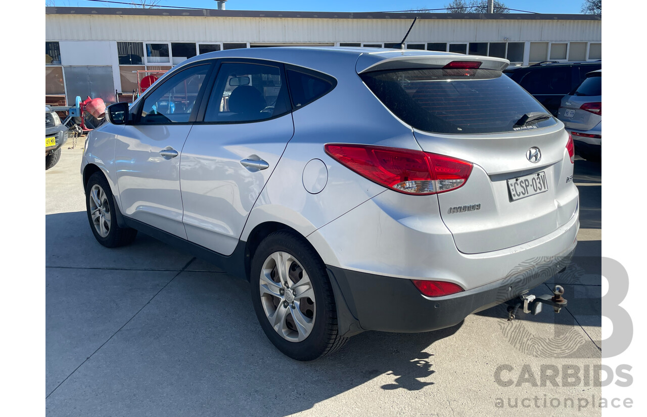 6/2012 Hyundai Ix35 Active (fwd) LM MY11 4d Wagon Silver 2.0L
