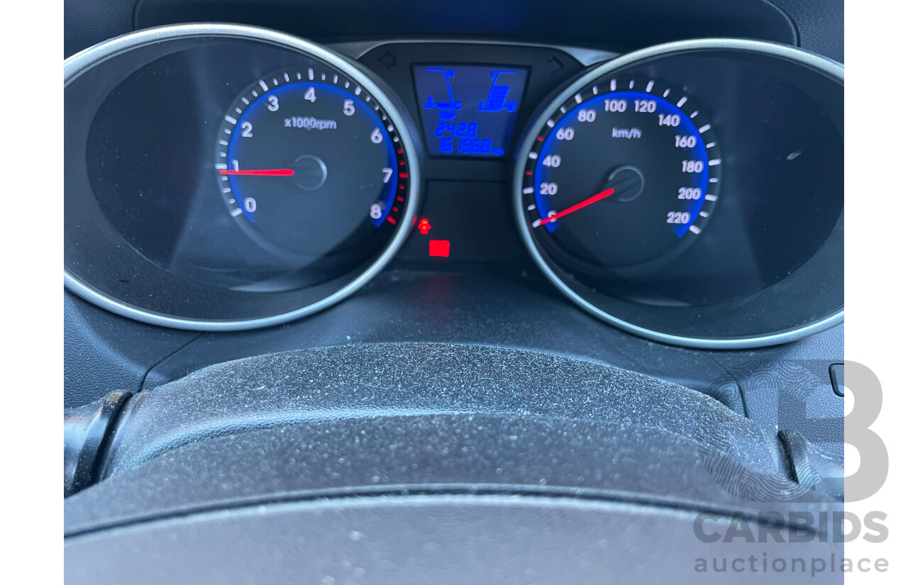 6/2012 Hyundai Ix35 Active (fwd) LM MY11 4d Wagon Silver 2.0L