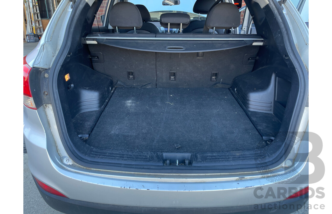 6/2012 Hyundai Ix35 Active (fwd) LM MY11 4d Wagon Silver 2.0L