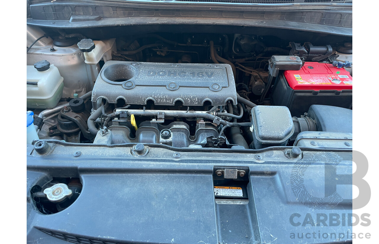 6/2012 Hyundai Ix35 Active (fwd) LM MY11 4d Wagon Silver 2.0L