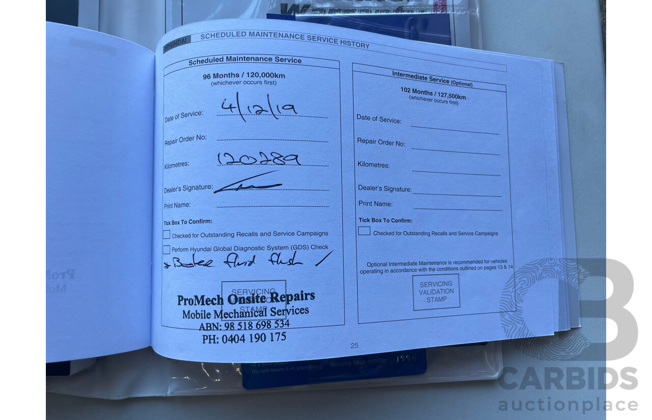 6/2012 Hyundai Ix35 Active (fwd) LM MY11 4d Wagon Silver 2.0L