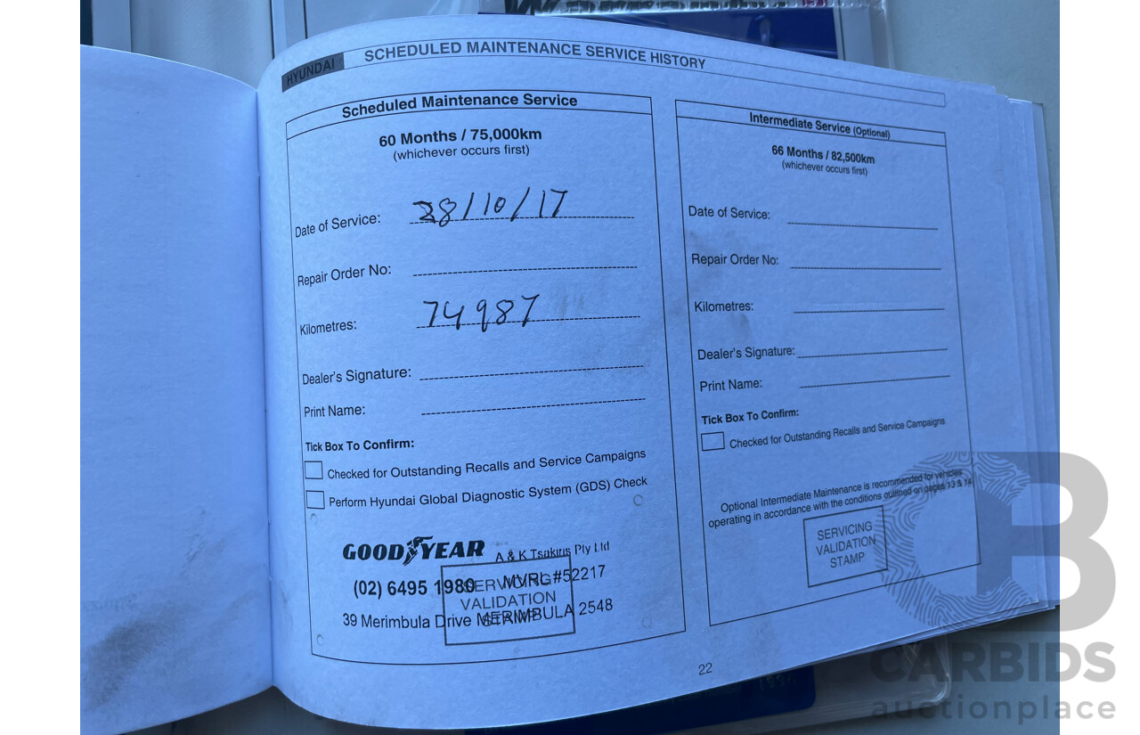 6/2012 Hyundai Ix35 Active (fwd) LM MY11 4d Wagon Silver 2.0L