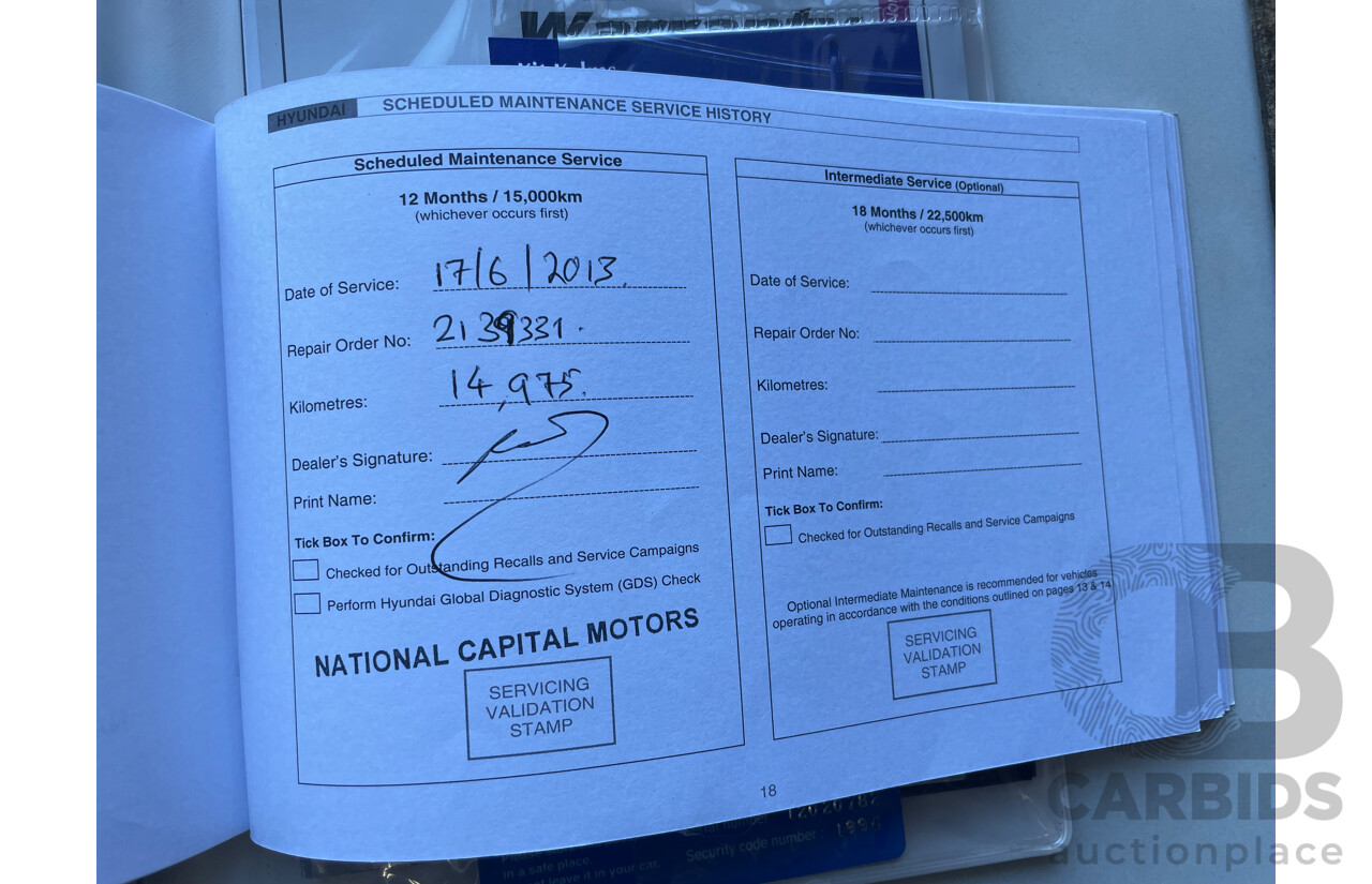 6/2012 Hyundai Ix35 Active (fwd) LM MY11 4d Wagon Silver 2.0L