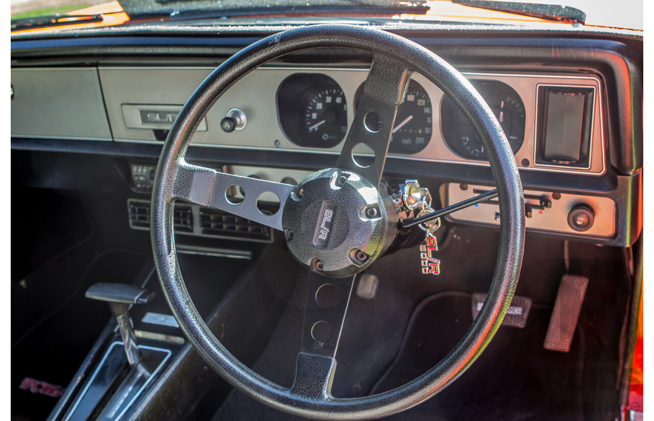 4/1974 Holden LH Torana SL/R 5000 Tribute 4d Sedan Orange V8 5.0L