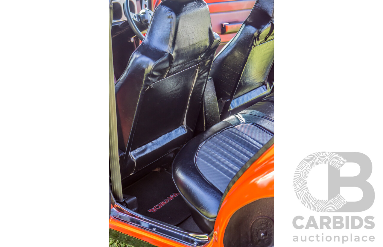 4/1974 Holden LH Torana SL/R 5000 Tribute 4d Sedan Orange V8 5.0L