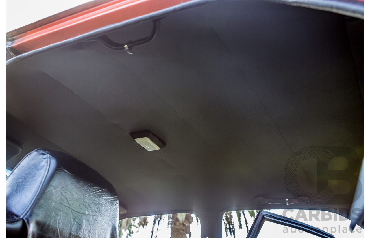 4/1974 Holden LH Torana SL/R 5000 Tribute 4d Sedan Orange V8 5.0L