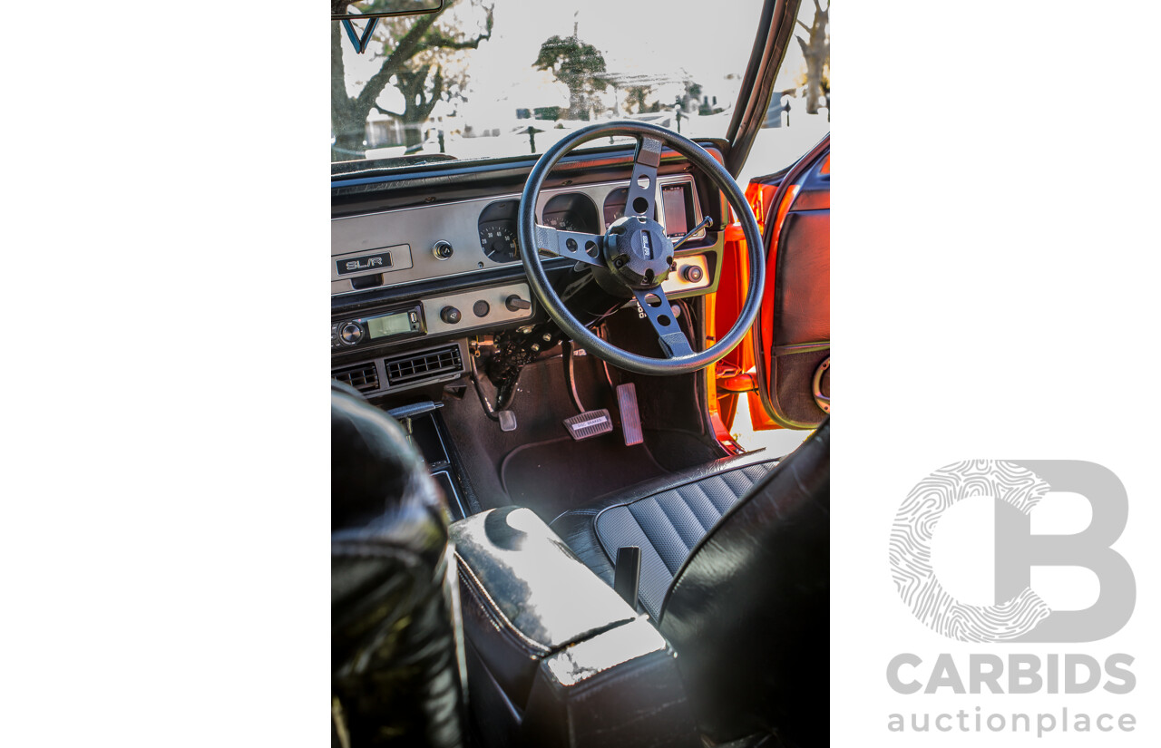 4/1974 Holden LH Torana SL/R 5000 Tribute 4d Sedan Orange V8 5.0L