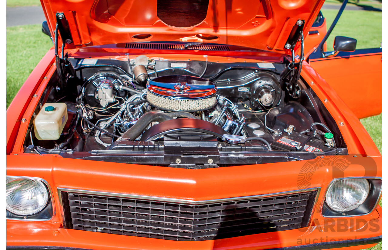 4/1974 Holden LH Torana SL/R 5000 Tribute 4d Sedan Orange V8 5.0L