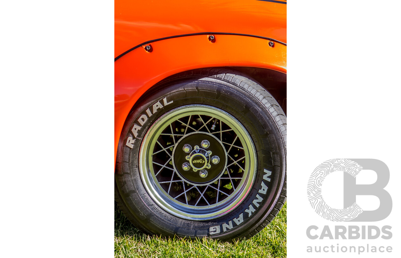 4/1974 Holden LH Torana SL/R 5000 Tribute 4d Sedan Orange V8 5.0L