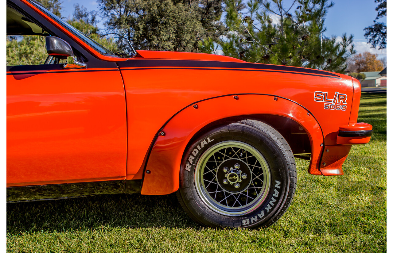 4/1974 Holden LH Torana SL/R 5000 Tribute 4d Sedan Orange V8 5.0L