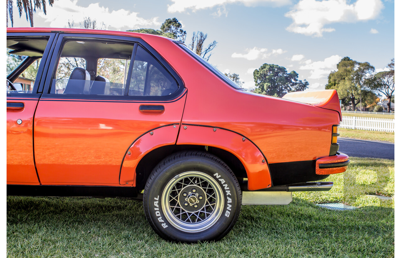 4/1974 Holden LH Torana SL/R 5000 Tribute 4d Sedan Orange V8 5.0L