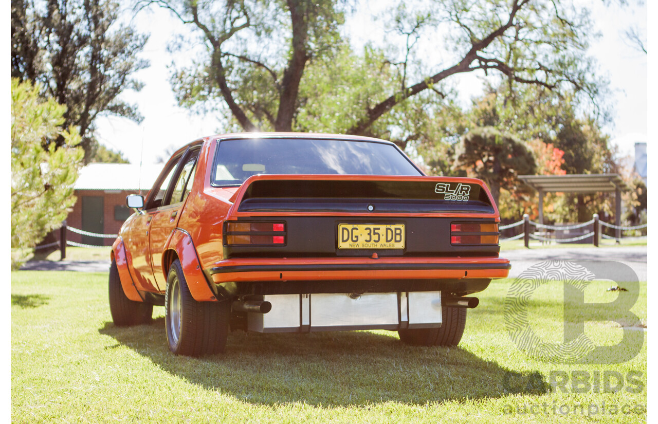 4/1974 Holden LH Torana SL/R 5000 Tribute 4d Sedan Orange V8 5.0L