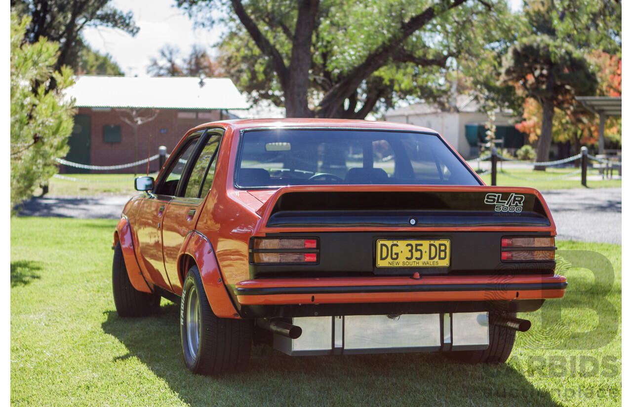 4/1974 Holden LH Torana SL/R 5000 Tribute 4d Sedan Orange V8 5.0L