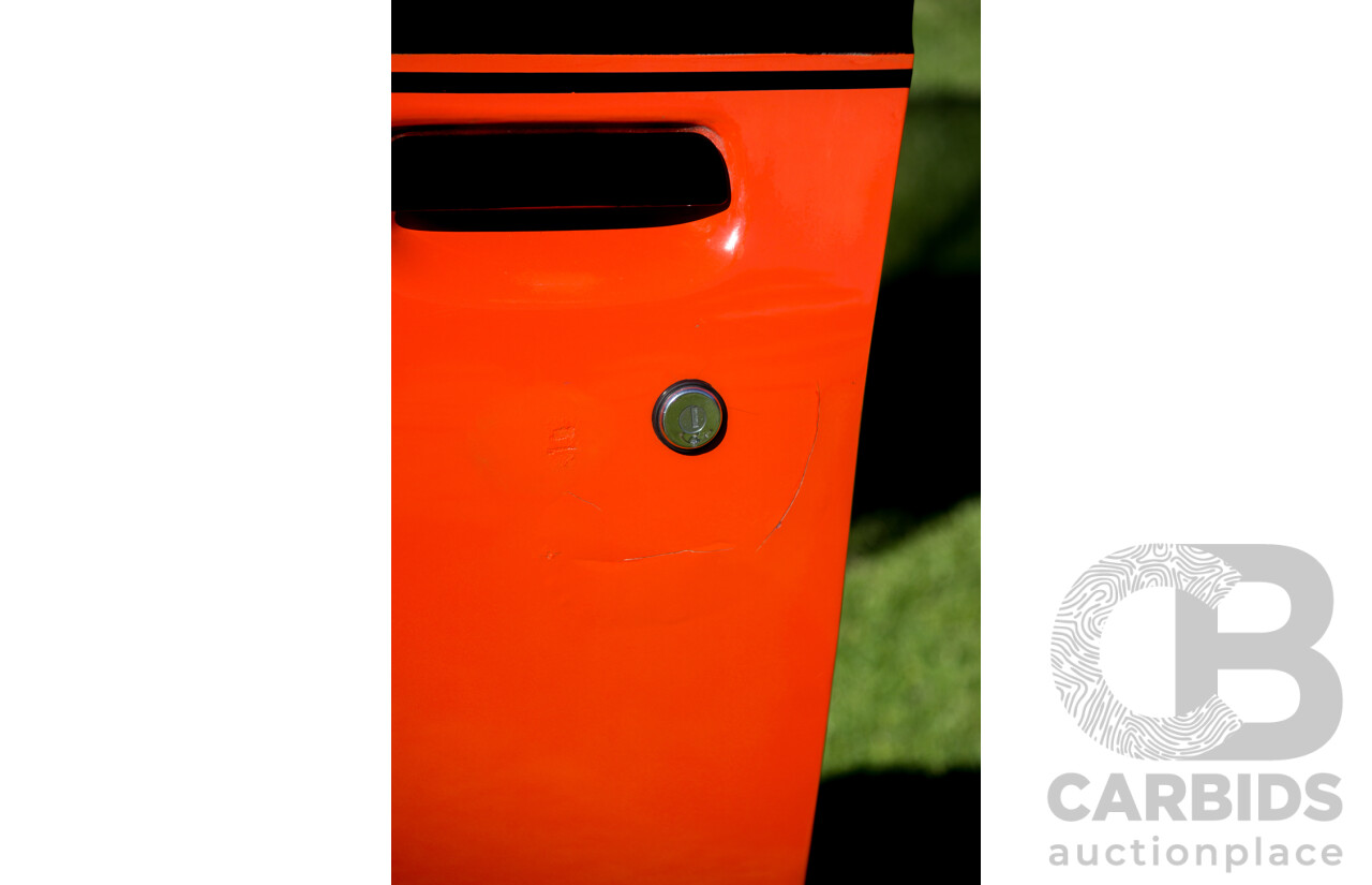 4/1974 Holden LH Torana SL/R 5000 Tribute 4d Sedan Orange V8 5.0L
