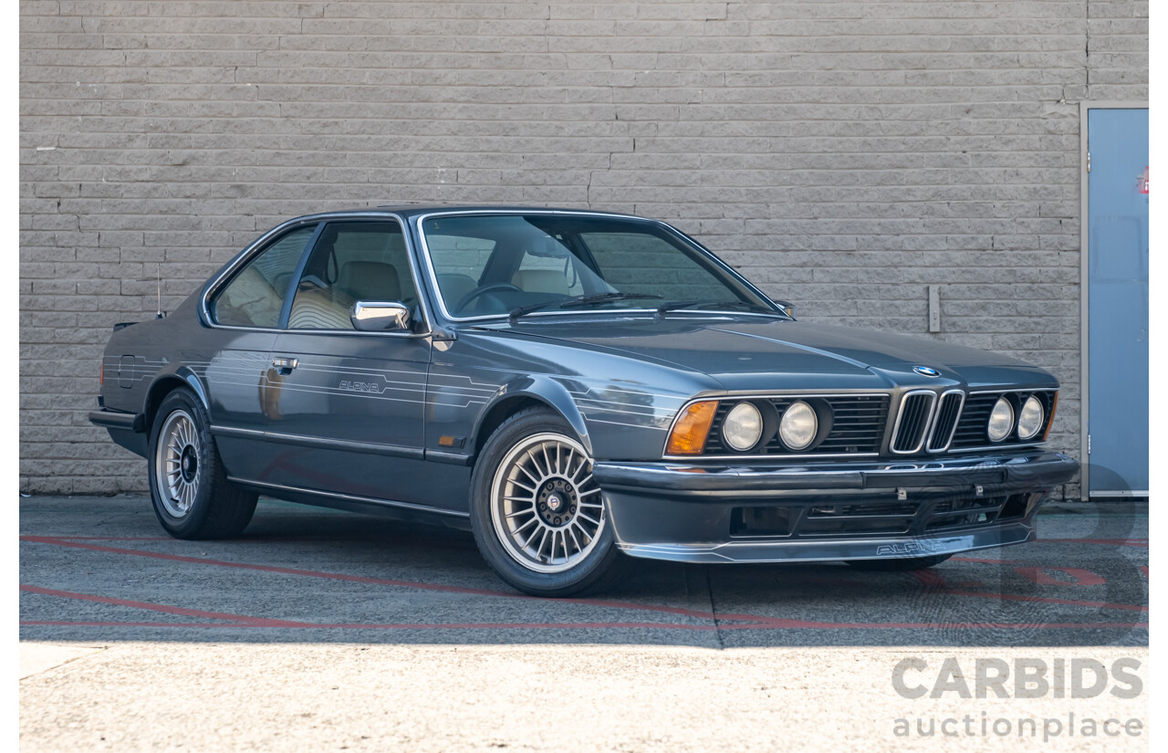 1/1987 BMW 635 CSi E24 Alpina Trim 2d Coupe Grey 3.4L