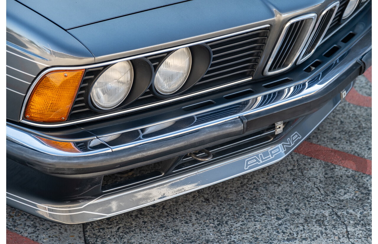 1/1987 BMW 635 CSi E24 Alpina Trim 2d Coupe Grey 3.4L