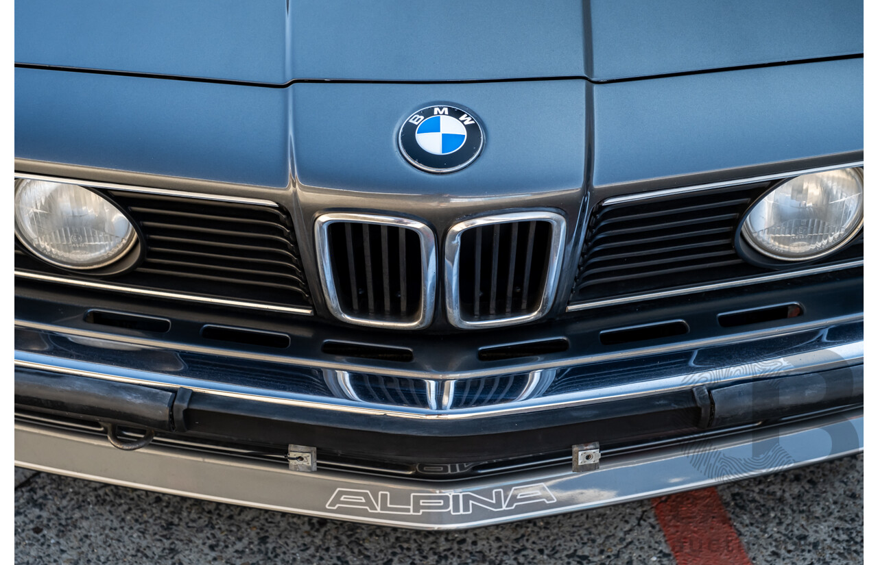 1/1987 BMW 635 CSi E24 Alpina Trim 2d Coupe Grey 3.4L