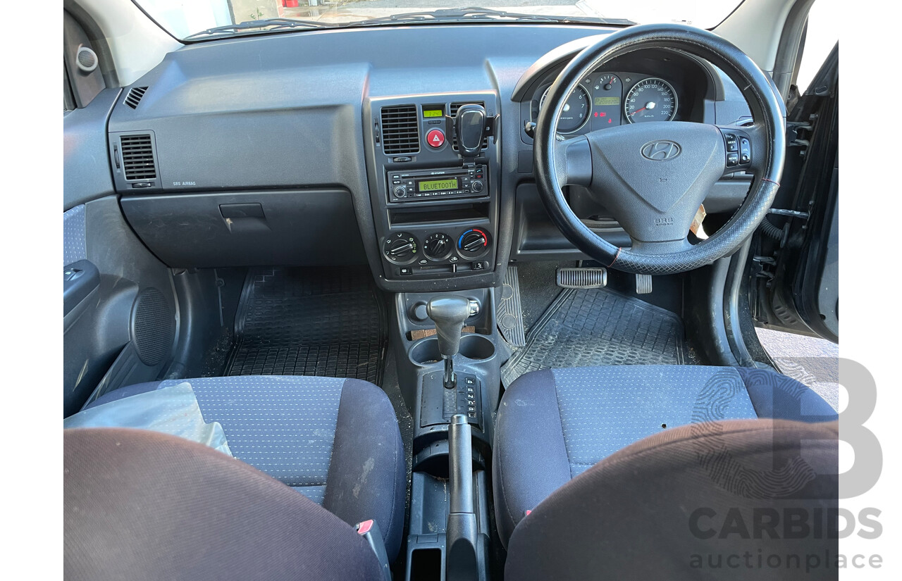 10/2008 Hyundai Getz S TB MY09 5d Hatchback Black 1.4L