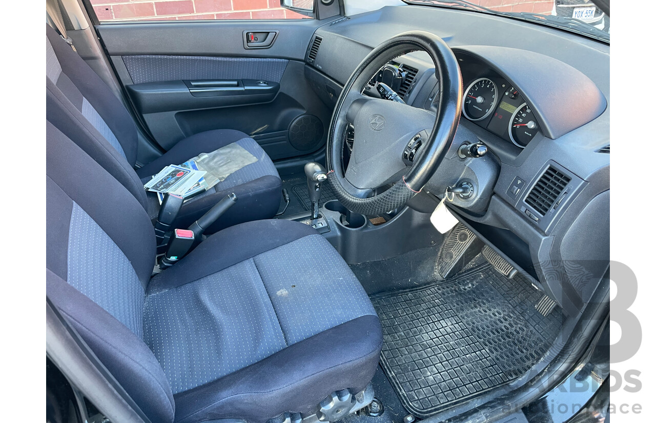 10/2008 Hyundai Getz S TB MY09 5d Hatchback Black 1.4L