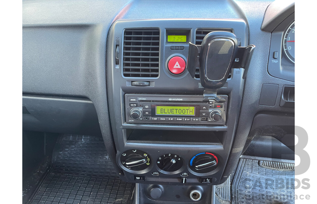 10/2008 Hyundai Getz S TB MY09 5d Hatchback Black 1.4L