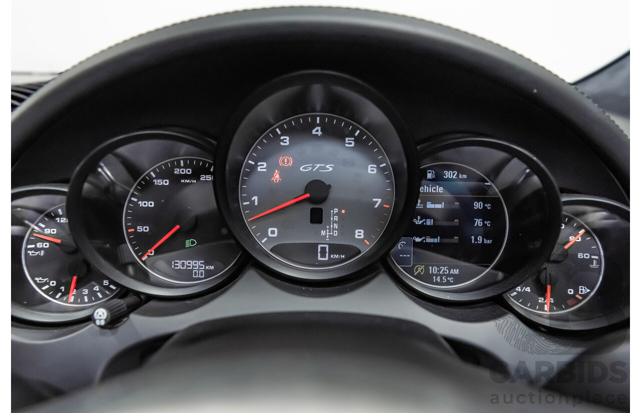 9/2013 Porsche Cayenne GTS Series 2 4d Wagon Black V8 4.8L