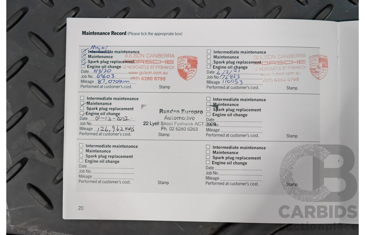 9/2013 Porsche Cayenne GTS Series 2 4d Wagon Black V8 4.8L