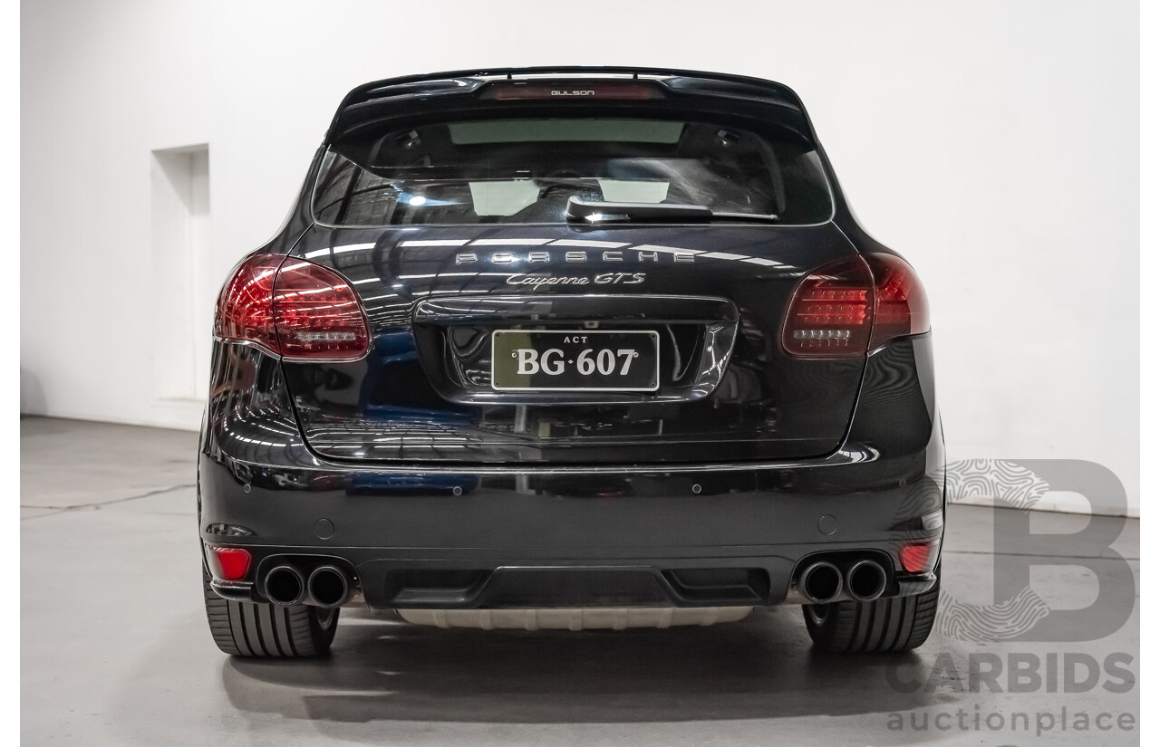 9/2013 Porsche Cayenne GTS Series 2 4d Wagon Black V8 4.8L