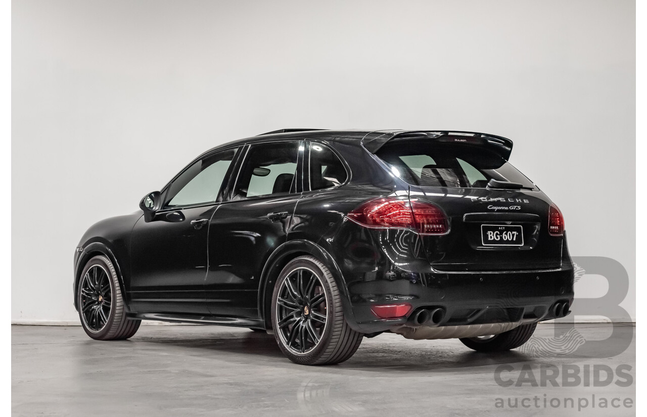 9/2013 Porsche Cayenne GTS Series 2 4d Wagon Black V8 4.8L