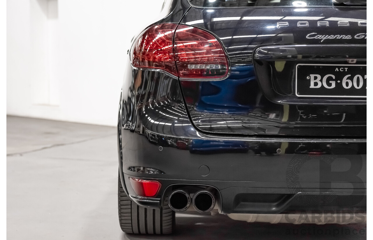 9/2013 Porsche Cayenne GTS Series 2 4d Wagon Black V8 4.8L