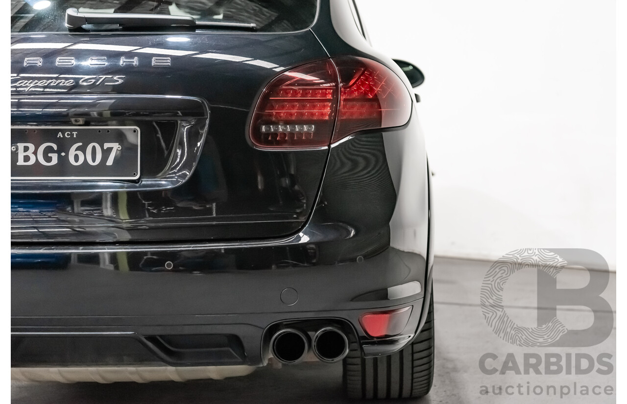 9/2013 Porsche Cayenne GTS Series 2 4d Wagon Black V8 4.8L