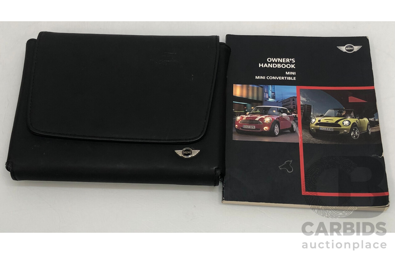 8/2009 Mini Cooper S R56 2d Hatchback White Turbo 1.6L