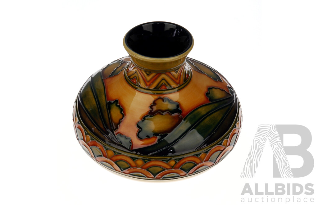 Moorcroft Porcelain Vase in Second Dawn Eventide Design by Kerry Goodwin