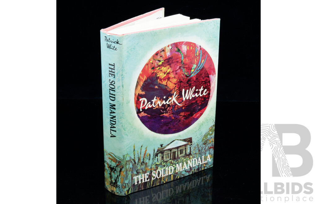 First Edition, the Solid Mandala,  Patrick White, Eyre & Spottiswood,  London, 1966, Hardcover with Dust Jacket