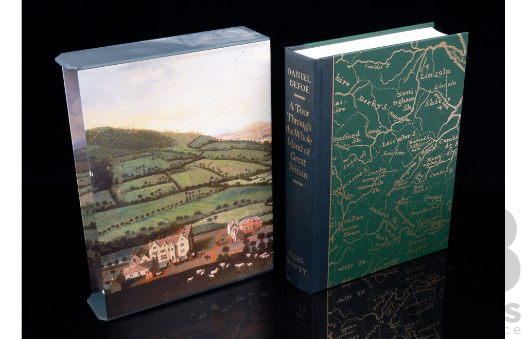 A Tour Through the Whole Island of Great Britain, Daniel Defoe, Folio Society, 2006, Hardcover in Slip Case