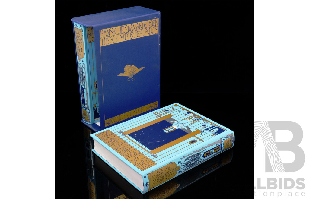 Hans Christian Anderson, the Complete Fairy Tales, Two Volume Set, Folio Society, 2005, Hardcovers in Slip Case