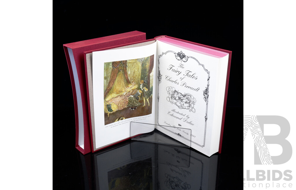 Perraults Fairy Tales, Illustrated by Edward Dulac, Folio Society, 1998, Hardcover in Slip Case