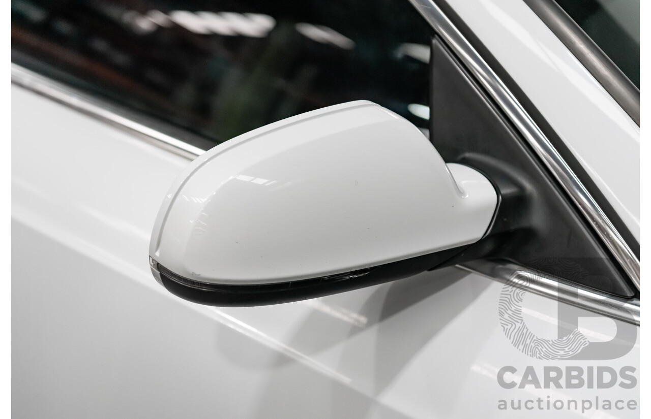 8/2012 Audi A5 Sportback 3.0 TDI Quattro (AWD) 8T MY12 UPGRADE 5d Hatchback White Turbo Diesel V6 3.0L