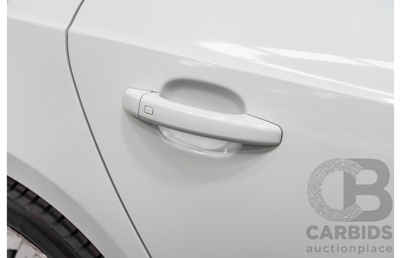 8/2012 Audi A5 Sportback 3.0 TDI Quattro (AWD) 8T MY12 UPGRADE 5d Hatchback White Turbo Diesel V6 3.0L