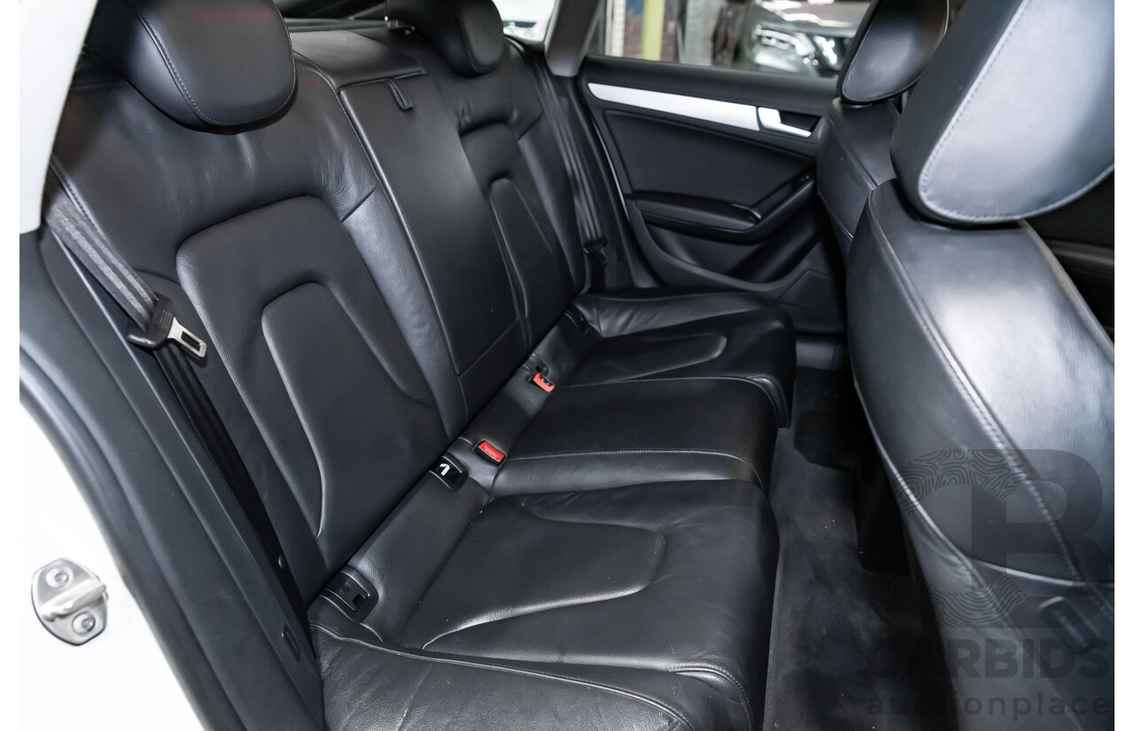 8/2012 Audi A5 Sportback 3.0 TDI Quattro (AWD) 8T MY12 UPGRADE 5d Hatchback White Turbo Diesel V6 3.0L