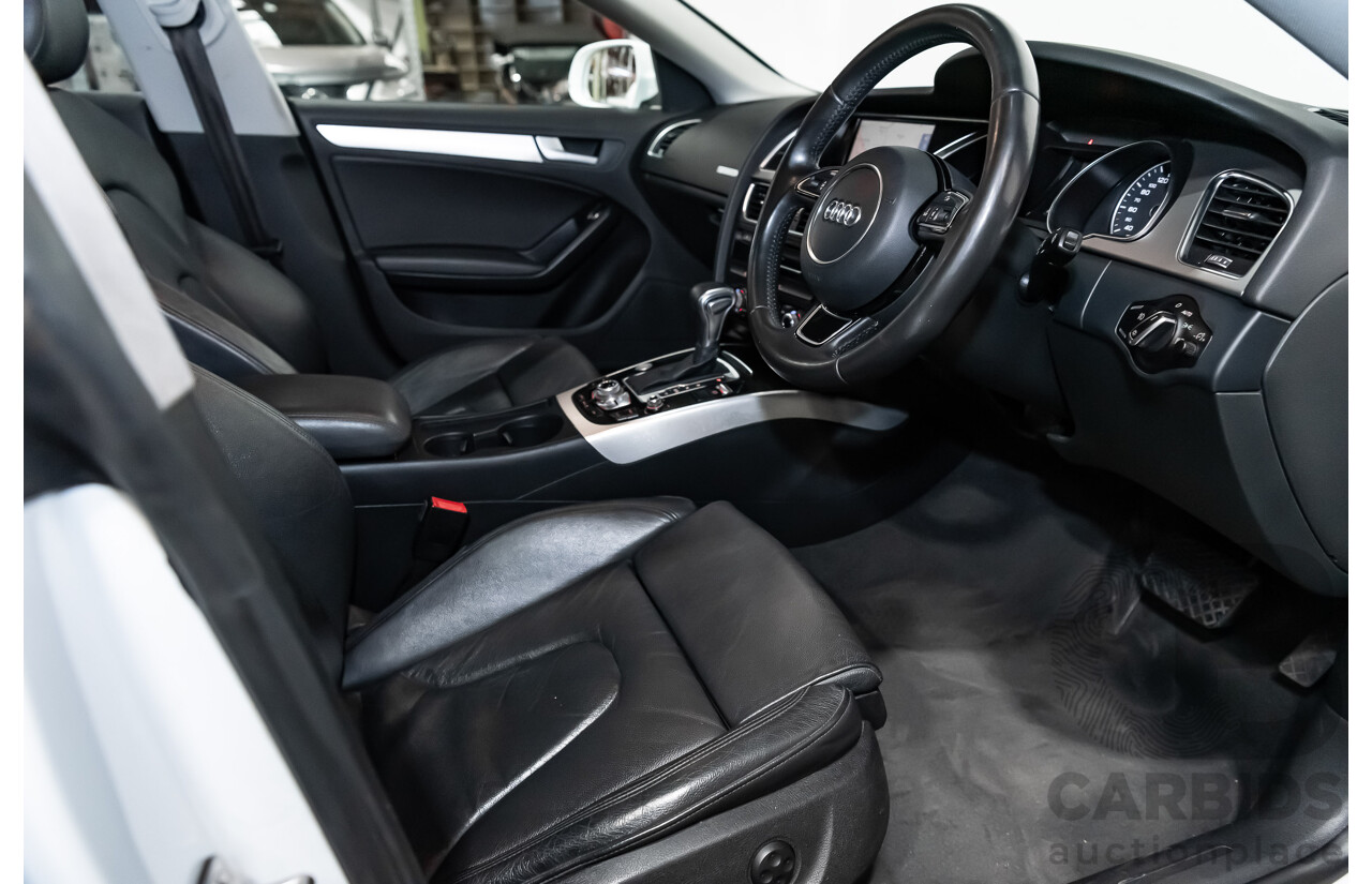 8/2012 Audi A5 Sportback 3.0 TDI Quattro (AWD) 8T MY12 UPGRADE 5d Hatchback White Turbo Diesel V6 3.0L