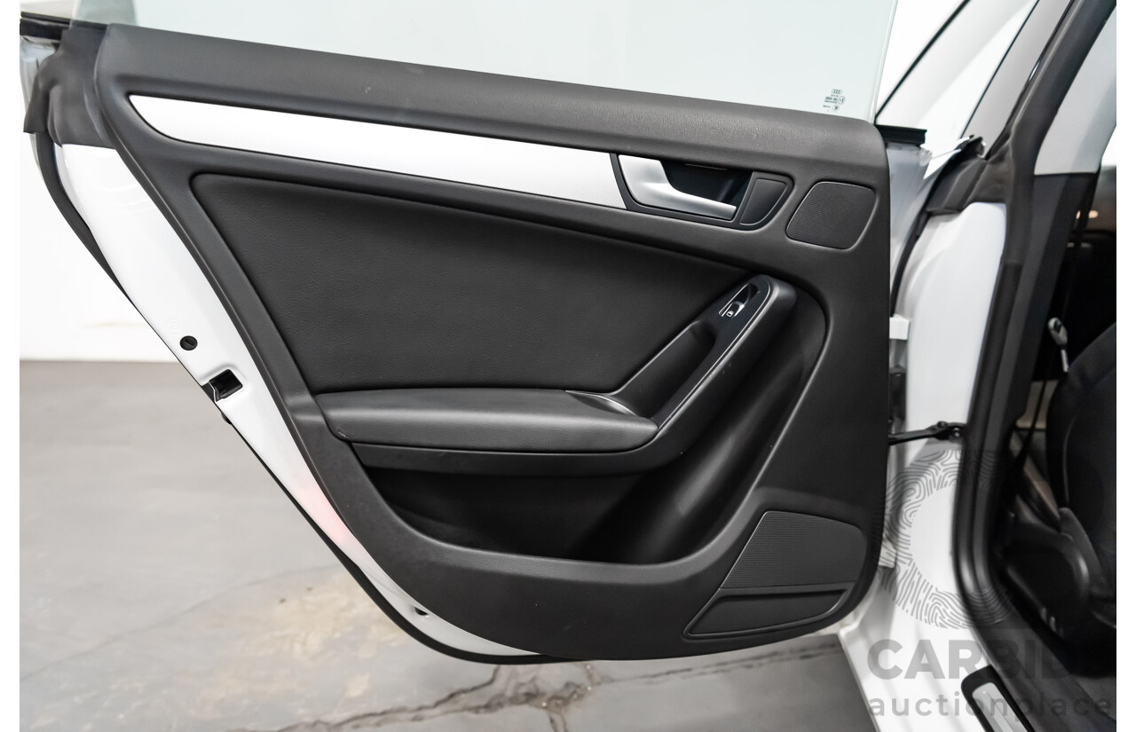 8/2012 Audi A5 Sportback 3.0 TDI Quattro (AWD) 8T MY12 UPGRADE 5d Hatchback White Turbo Diesel V6 3.0L