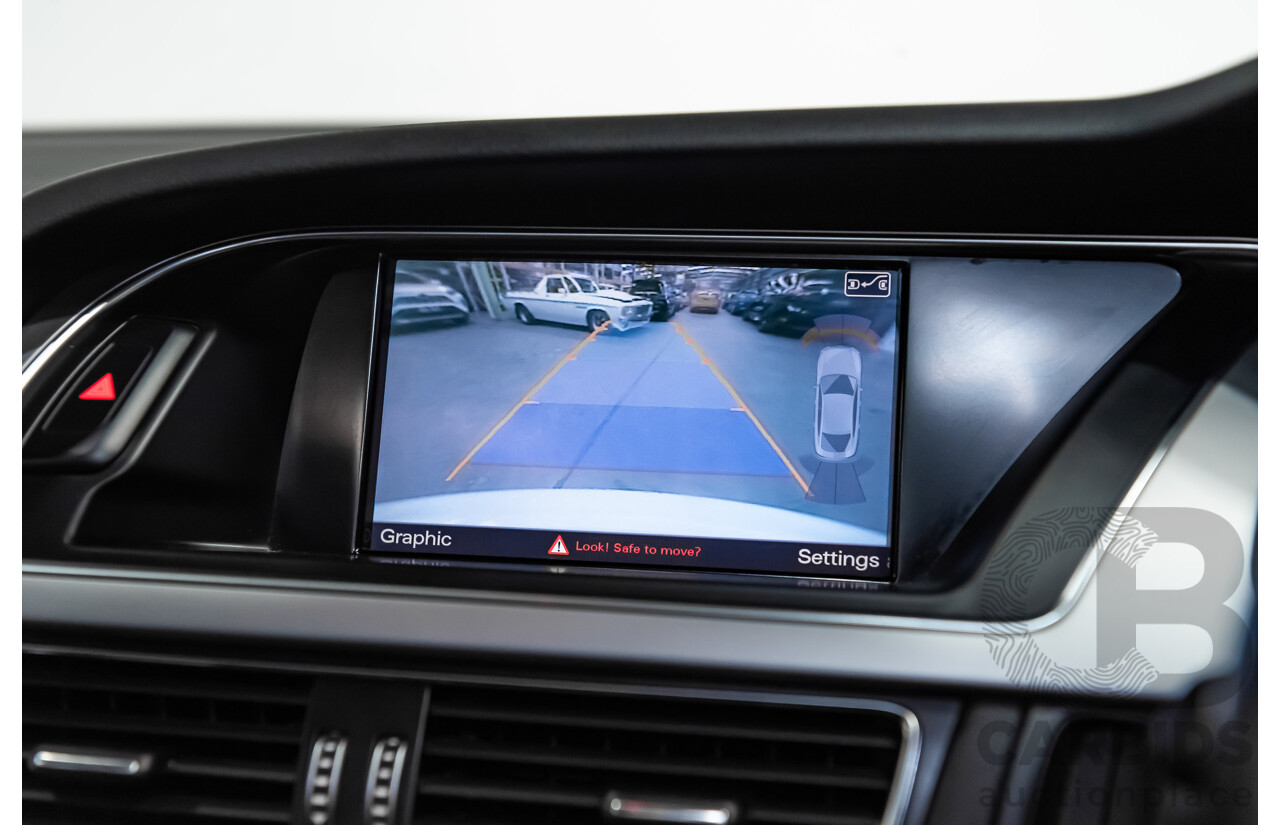 8/2012 Audi A5 Sportback 3.0 TDI Quattro (AWD) 8T MY12 UPGRADE 5d Hatchback White Turbo Diesel V6 3.0L