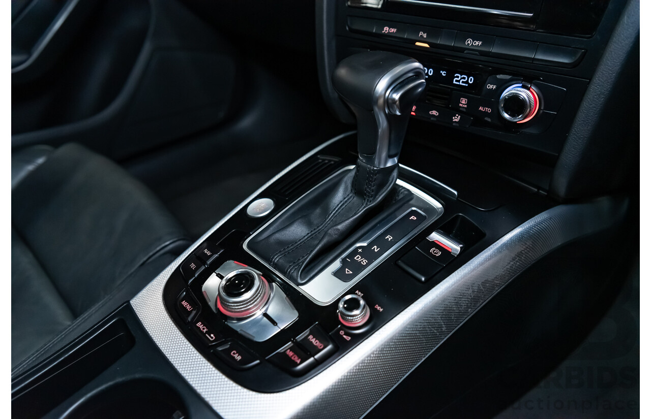 8/2012 Audi A5 Sportback 3.0 TDI Quattro (AWD) 8T MY12 UPGRADE 5d Hatchback White Turbo Diesel V6 3.0L