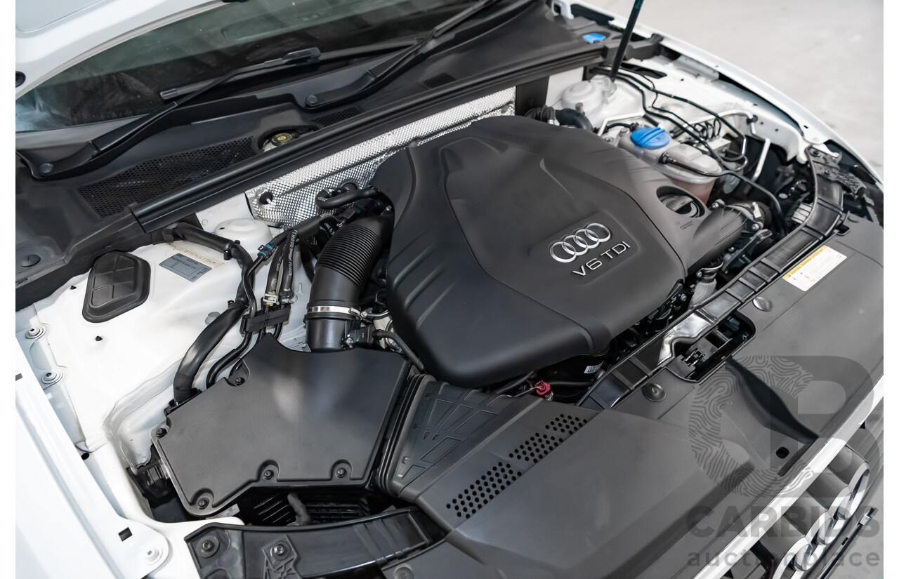 8/2012 Audi A5 Sportback 3.0 TDI Quattro (AWD) 8T MY12 UPGRADE 5d Hatchback White Turbo Diesel V6 3.0L